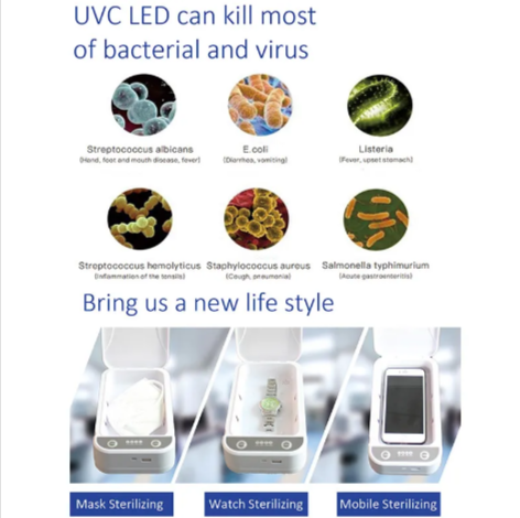 Portable Mobile Phone Disinfection Box