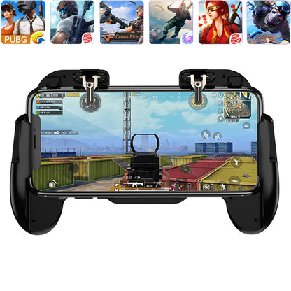Ytuomzi Mobile Phone PUBG Game Controller L1R1 Shoot and Aim Trigger Joystick Ergonomic Gamepad for PUBG Mobile/Knives OutPhone Gaming Controller for 4.7- 7.0 Android &amp; iOS (H6)