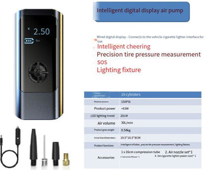 Wireless Air Multifunctional Car Tires
