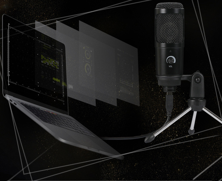 "Computer Game Streaming Condenser Microphone"