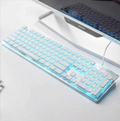 USB Wired Luminous Gaming Keyboard – Ideal for Home &amp; Office Use