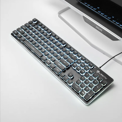 USB Wired Luminous Gaming Keyboard – Ideal for Home &amp; Office Use