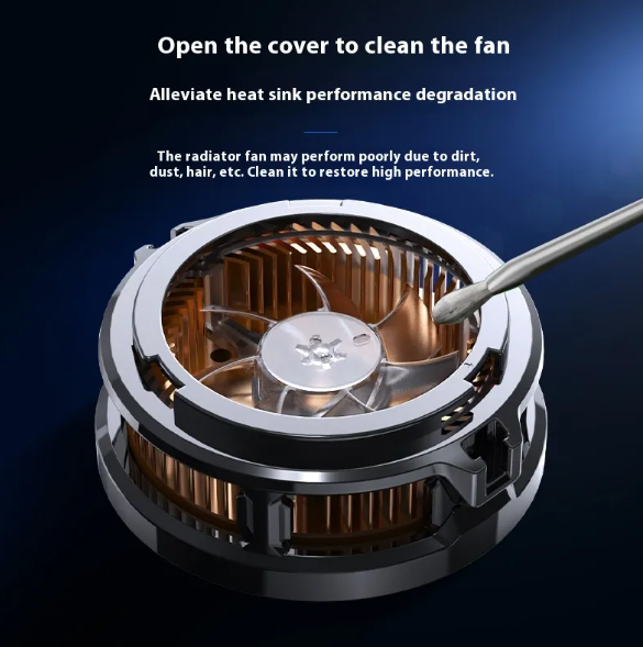Phone Cooler with Heat Dissipation