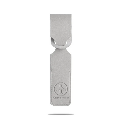 Leather Business Flight Luggage Tag