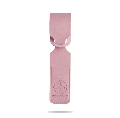 Leather Business Flight Luggage Tag